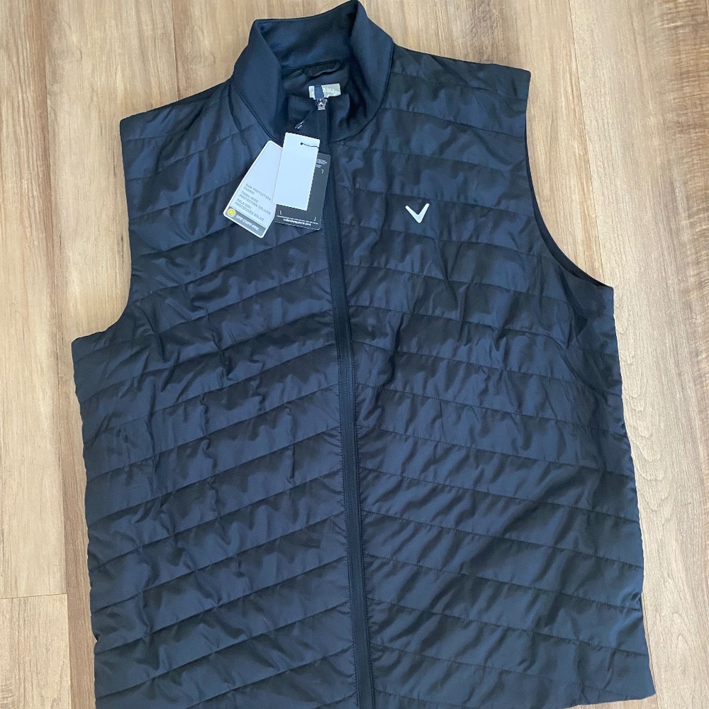 Callaway Golf Vest Jacket Black